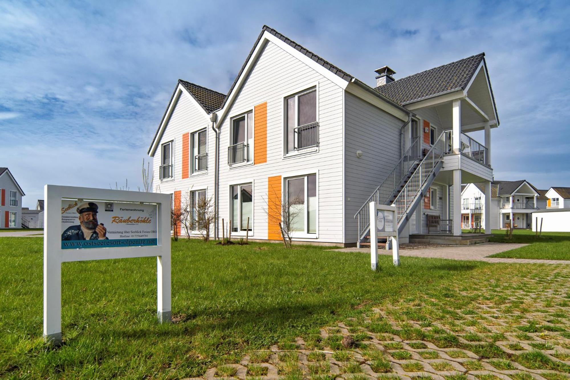 Fewo Raeuberhoehle By Seeblick Ferien Oro, Kamin, Sauna Olpenitz Exterior photo